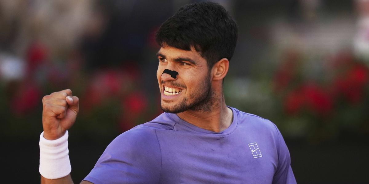 Horario y dónde ver por TV el Sinner - Alcaraz de la final del Masters 1000 de Roma