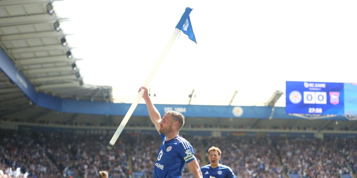 El Leicester y Vardy se despiden por todo lo alto