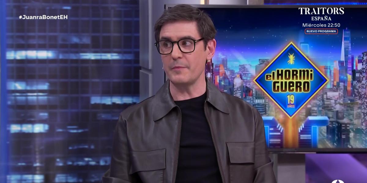Juanra Bonet se sincera en El Hormiguero sobre su última experiencia relacionada con las drogas: Yo estaba muy sereno, no entendía nada