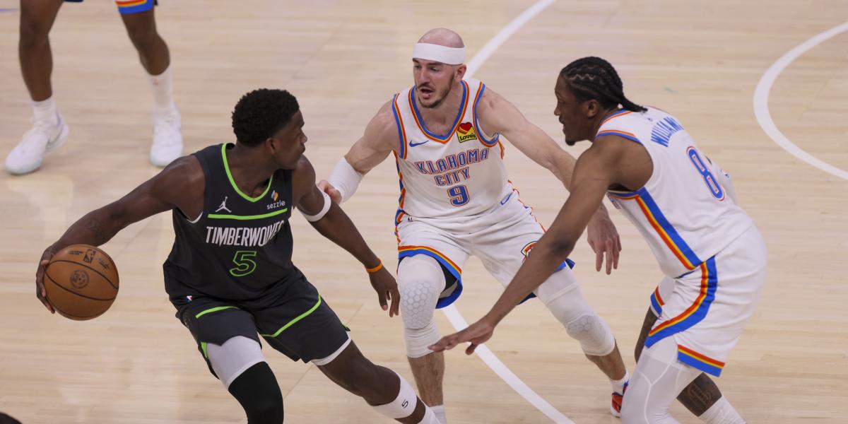 Los Thunder de Shai empiezan devorando a los Timberwolves de un tímido Edwards