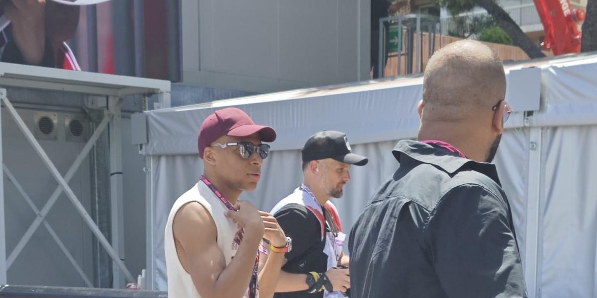 Mbappé y Courtois no se quieren perder la cita más glamurosa de la F1