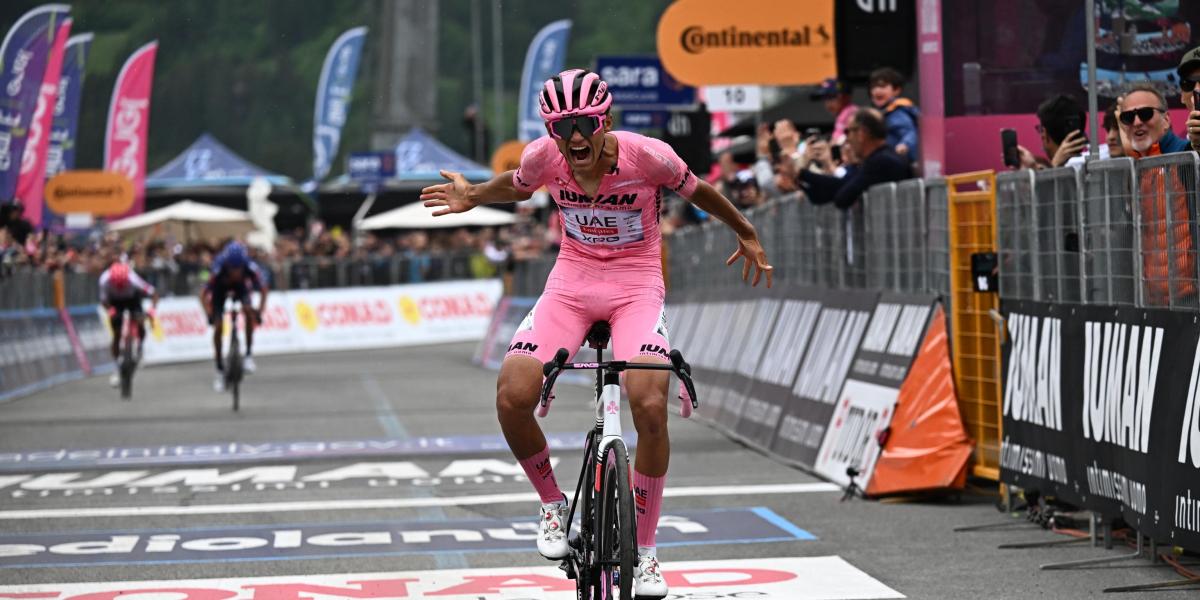 Del Toro y su hambre en el Giro: Nunca me rindo, no tengo nada que perder