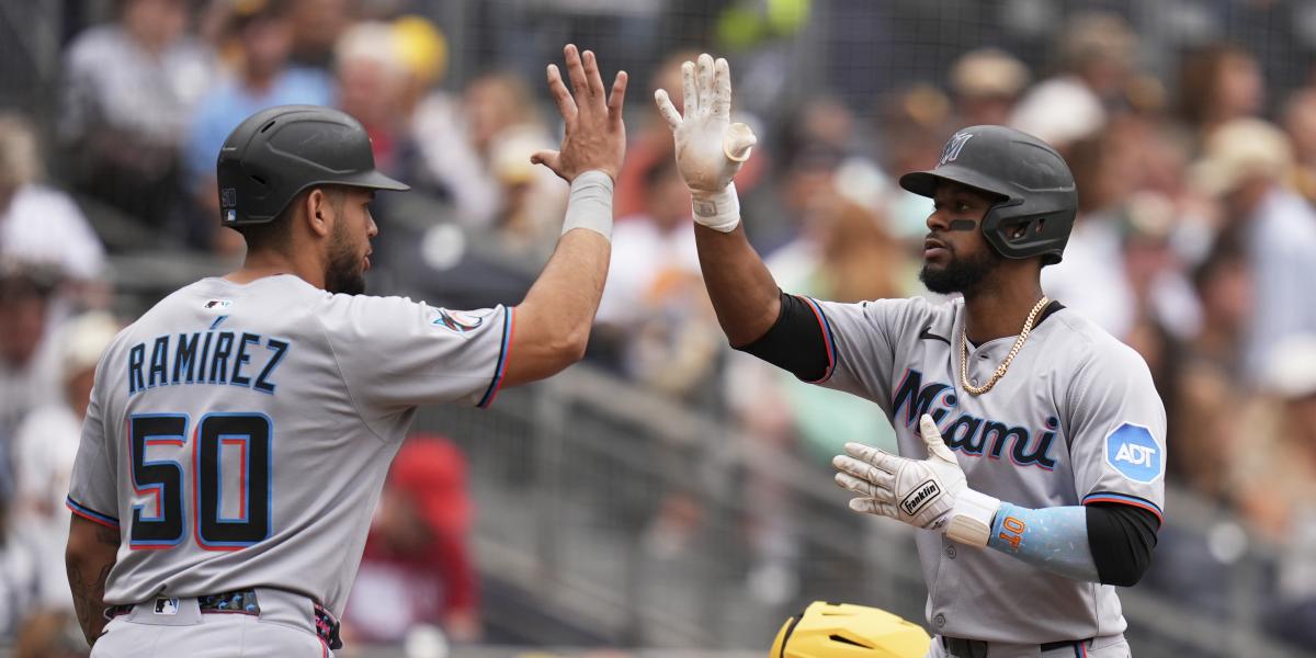 El dominicano Agustín Ramírez hace magia para los Marlins