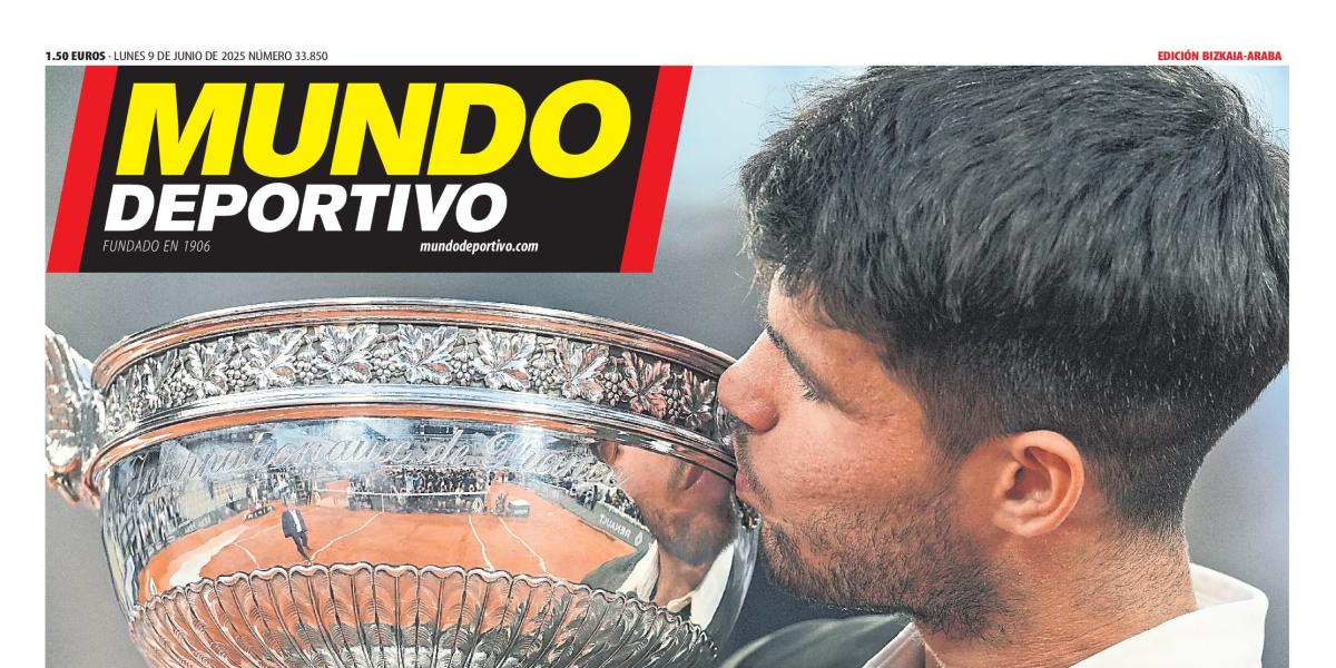 Portada de hoy de la Edición Bizkaia-Araba de Mundo Deportivo