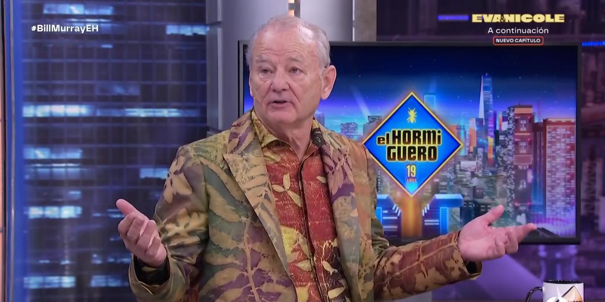 Bill Murray da su más sincera opinión de Madrid y deja a Pablo Motos con la boca abierta