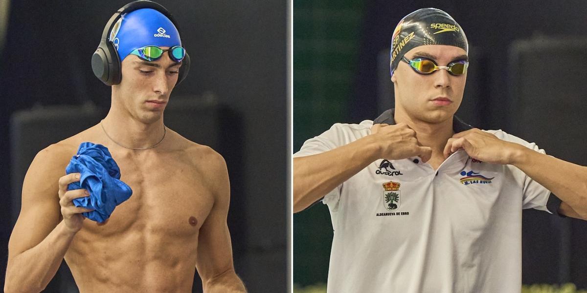 Adrián Santos e Iván Martínez, doble pase al Mundial de Singapur en 50 espalda
