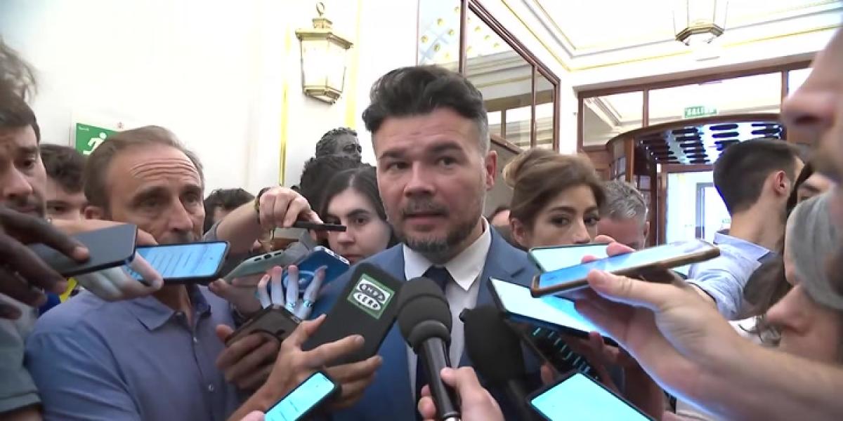 Gabriel Rufián: Todo un Gobierno utilizó sus recursos para ir contra unos políticos de un país llamado Catalunya que no podían vencer en las urnas