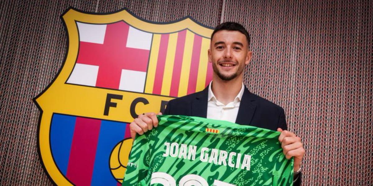 Las primeras palabras de Joan Garcia en el Barça: He venido a ganar