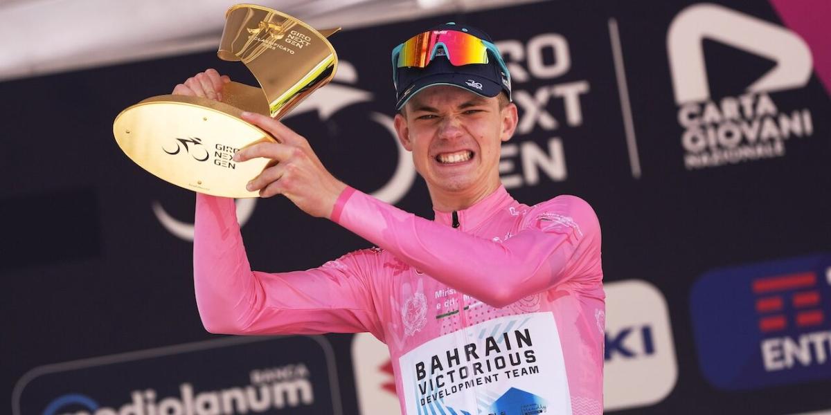 Jakob Omrzel, la nueva perla del ciclismo esloveno que pide que no le comparen con Pogacar
