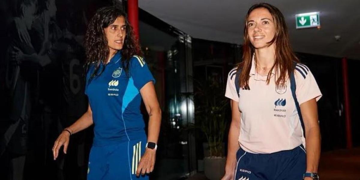 ¡Aitana Bonmatí ya está con España en Lausana!