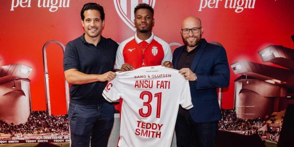 Oficial: Ansu Fati, cedido al Mónaco tras renovar con el Barça hasta 2028