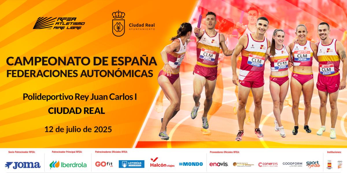 Paula Sevilla y Chiki Pérez, en el gran cartel del Campeonato de España Autonómico 2025 en Ciudad Real