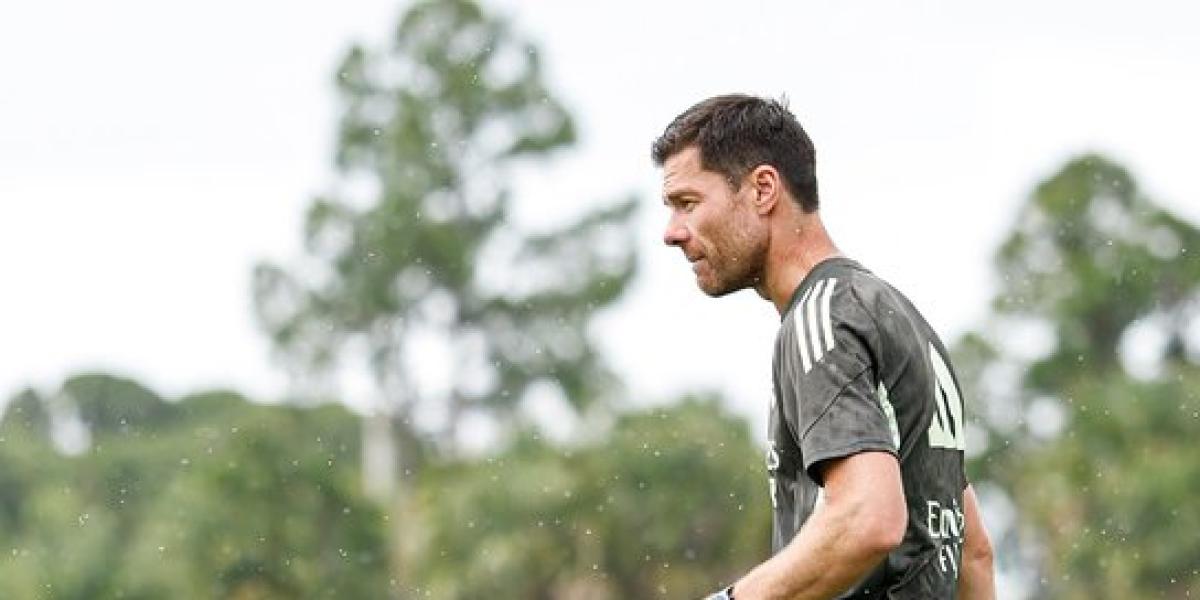 Xabi Alonso afina la preparación del partido con el Dortmund
