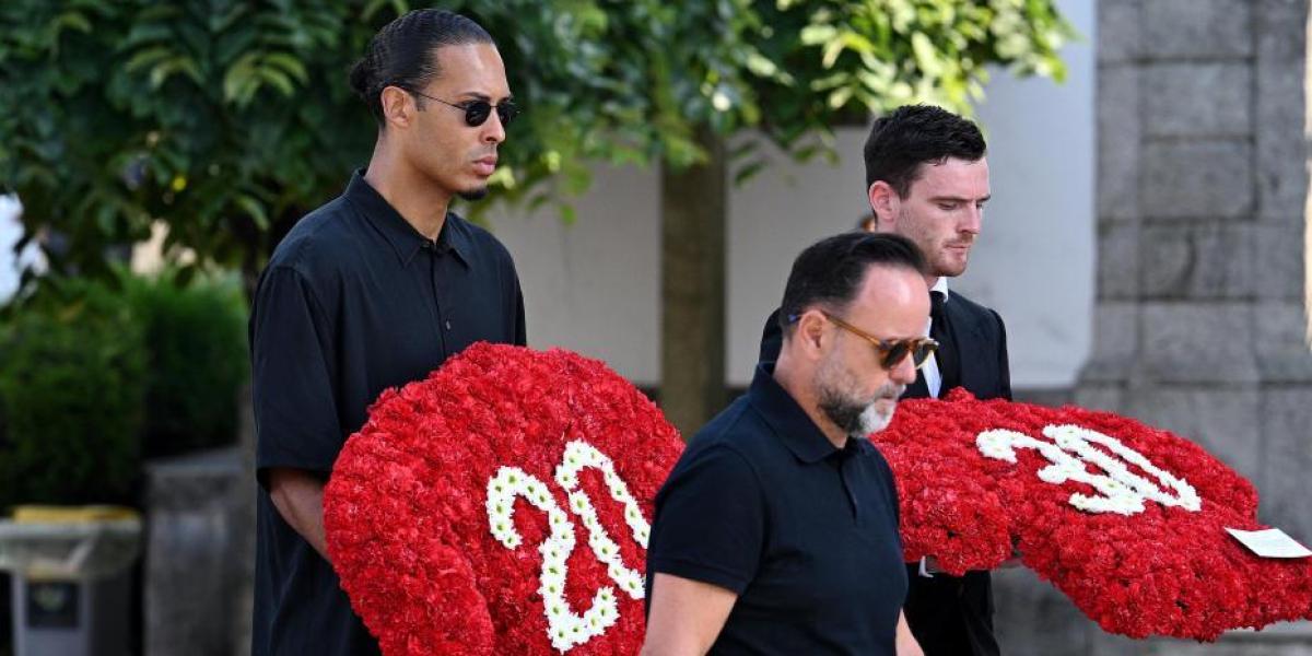 El Liverpool y el fútbol, en el último adiós a Diogo Jota y su hermano