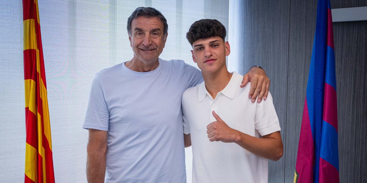 El Barça se asegura la continuidad de Álvaro Gómez en su etapa juvenil