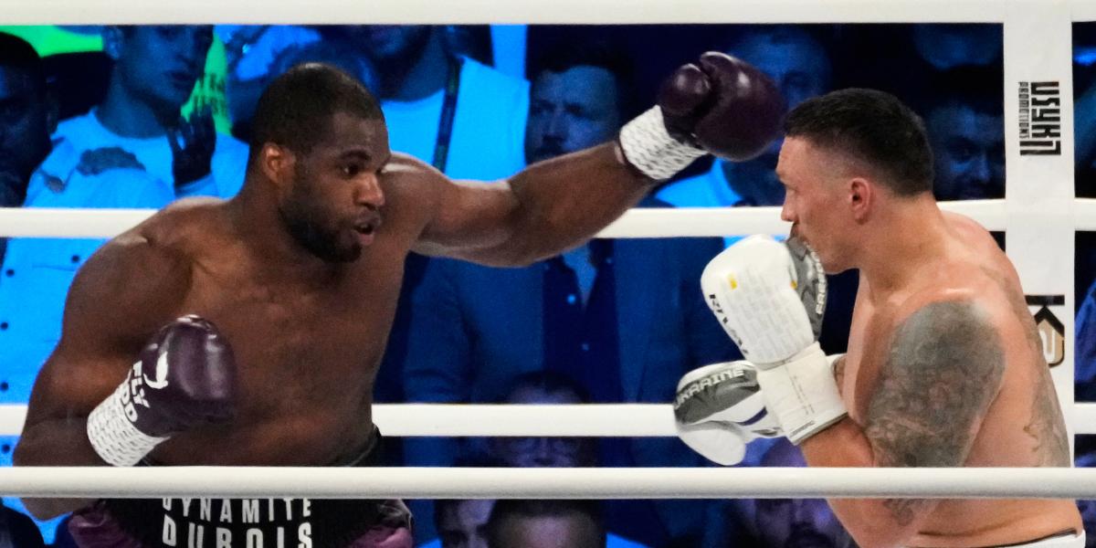 Horario, canal y dónde ver por TV hoy el combate de boxeo Oleksandr Usyk - Daniel Dubois
