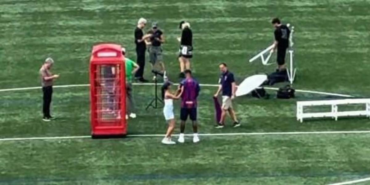 Rashford ya ha firmado y luce de azulgrana pese al secretismo del Barça