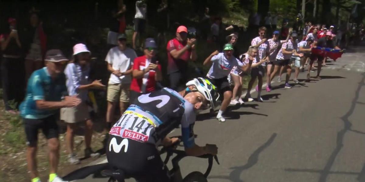 Enric Mas rompe la banca en el Tour con un ataque seco a 14 kilómetros de la cima del Mont Ventoux en busca de la victoria