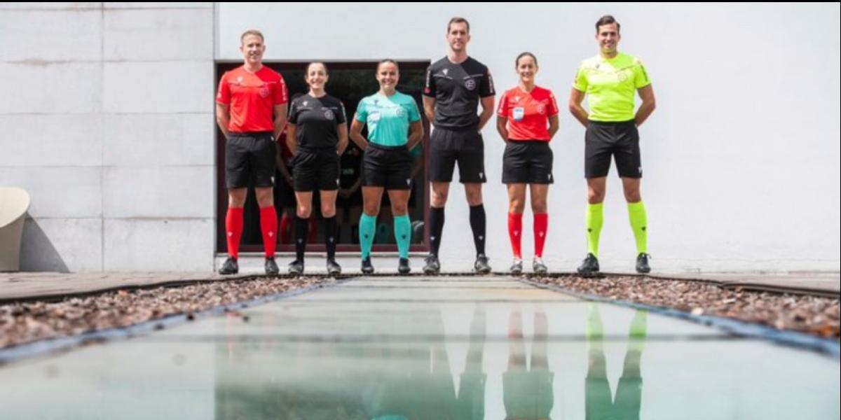 Así vestirán los árbitros la próxima temporada