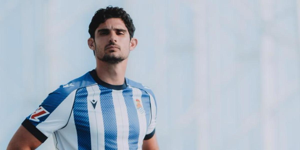 Guedes llega a la Real con las ideas claras: Voy a intentar hacer el máximo de goles y asistencias, buscar balones a la espalda y ser lo más ofensivo posible