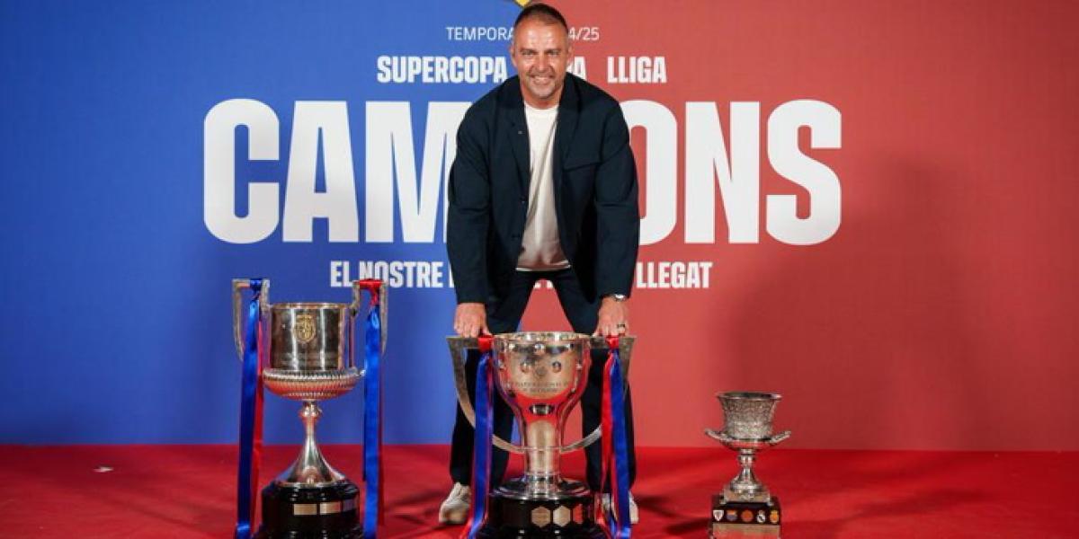 Hansi Flick, entre los nominados al Trofeo Cruyff