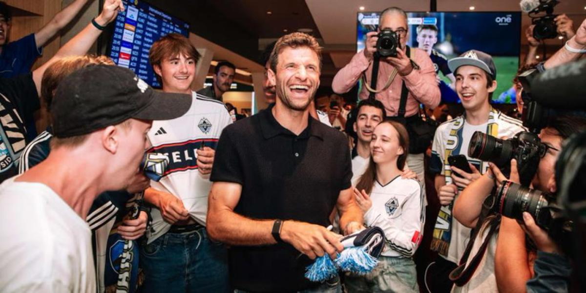 La inesperada bienvenida que sorprendió a Thomas Muller en Vancouver