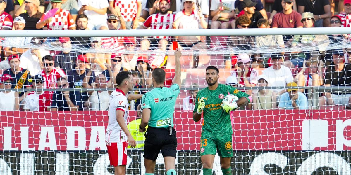 Gazzaniga se alía con el Rayo en la dura derrota del Girona