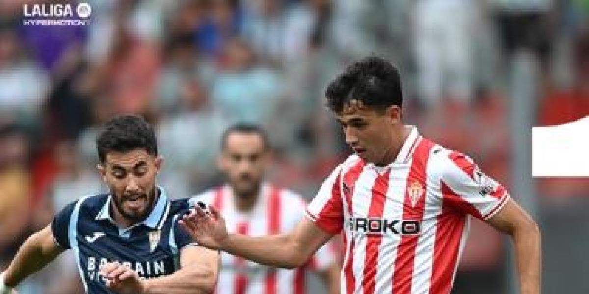 El Sporting remonta a un Córdoba que rozó el empate