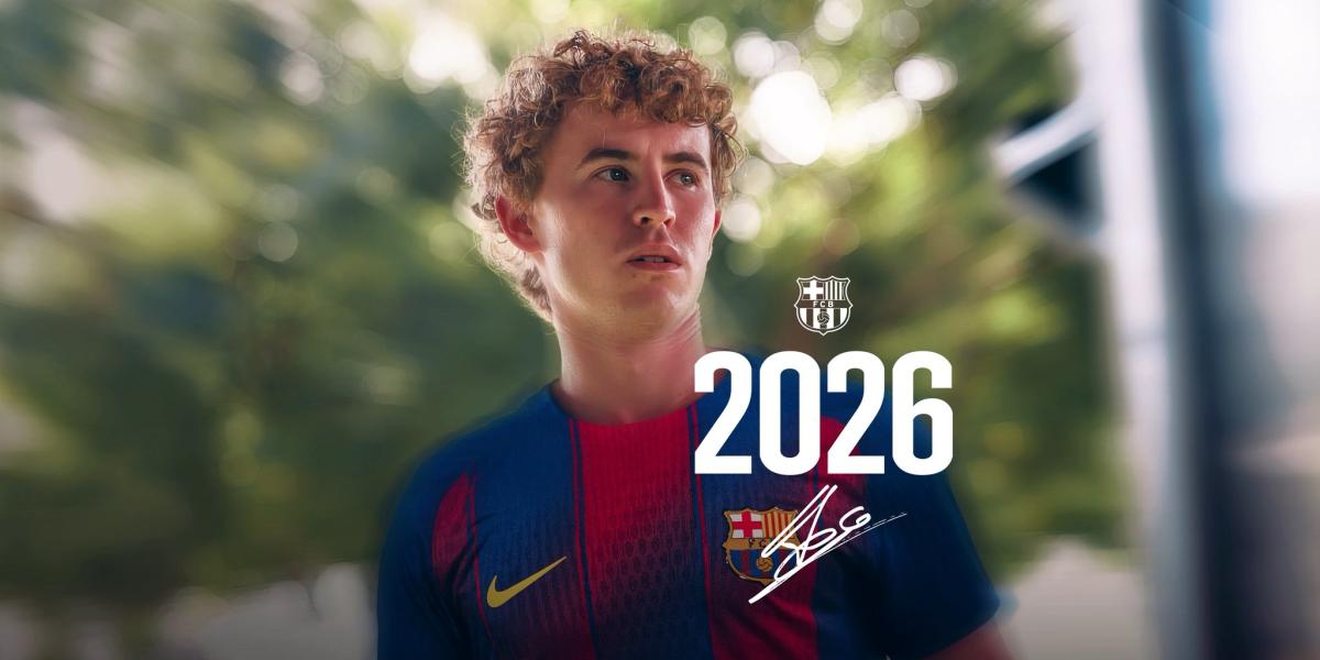 El centrocampista estadounidense Adrian Simon Gill renueva con el Barça Atlètic