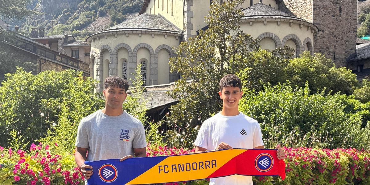 Jastin y Olabarrieta, desequilibrio para las bandas del Andorra: Es el lugar perfecto