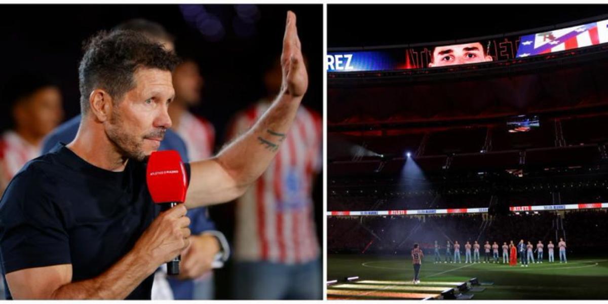 La afición se encendió con el mensaje de Simeone: ¡Atleti, échale huevos!