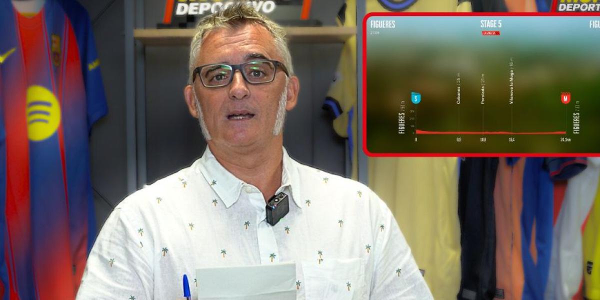 Figueres se viste hoy de gala para acoger una contrarreloj por equipos que puede macar la suerte de los favoritos en La Vuelta