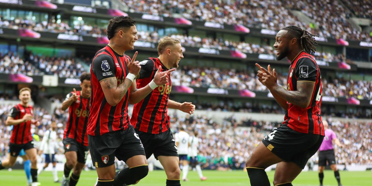 0-1: El Bournemouth de Iraola asalta el Tottenham Hotspur Stadium con justicia