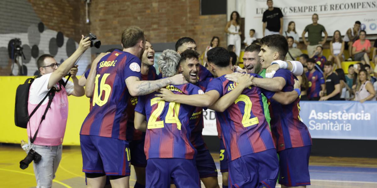 Canal del Barça - Osasuna Magna Xota de la Primera División de fútbol sala: dónde ver por TV y horario