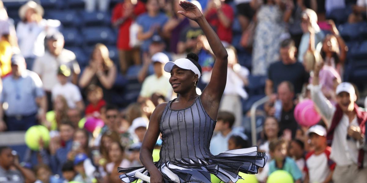 Venus Williams sigue haciendo historia en el US Open a sus 45 años