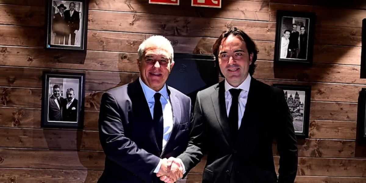 Silencio de Laporta y Martín Presa recuerda a Maradona al hablar del césped