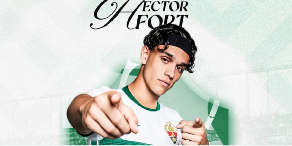 Oficial: Héctor Fort, cedido al Elche