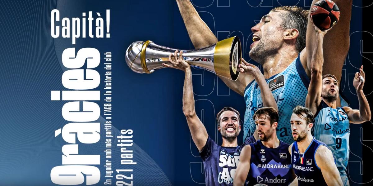 El capitán Nacho Llovet deja el MoraBanc después de seis temporadas y 221 partidos
