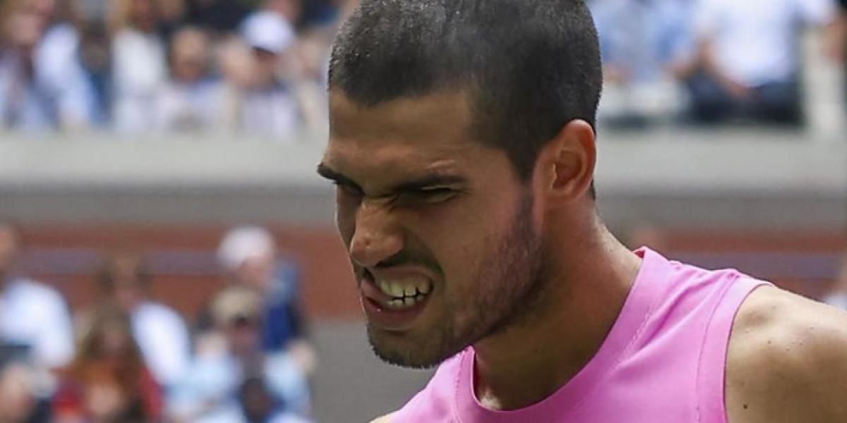 Liquidación fulminante de Alcaraz en el US Open