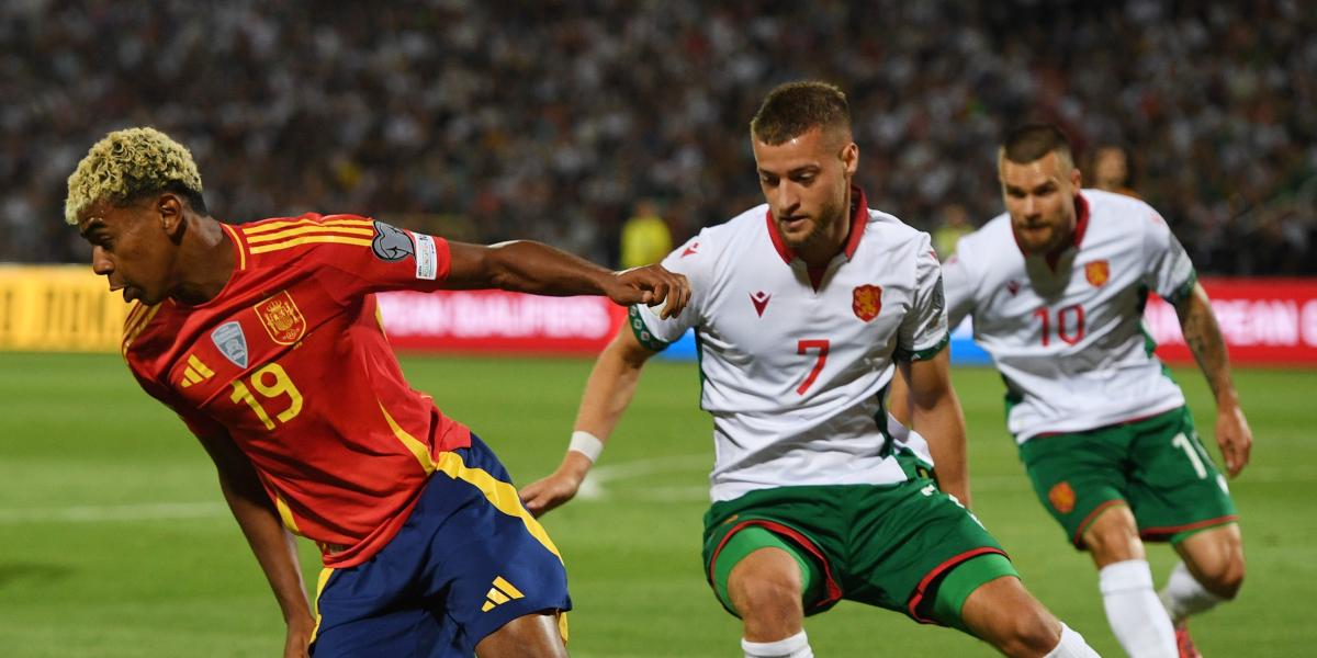 Bulgaria - España, en imágenes