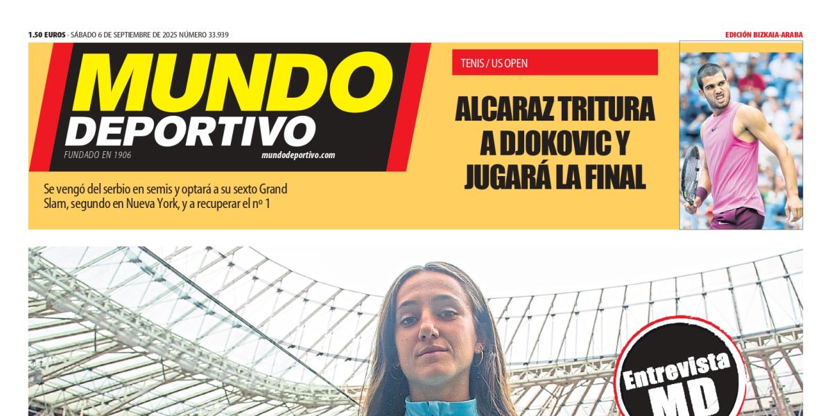 Portada de MD Bizkaia-Araba de hoy sábado