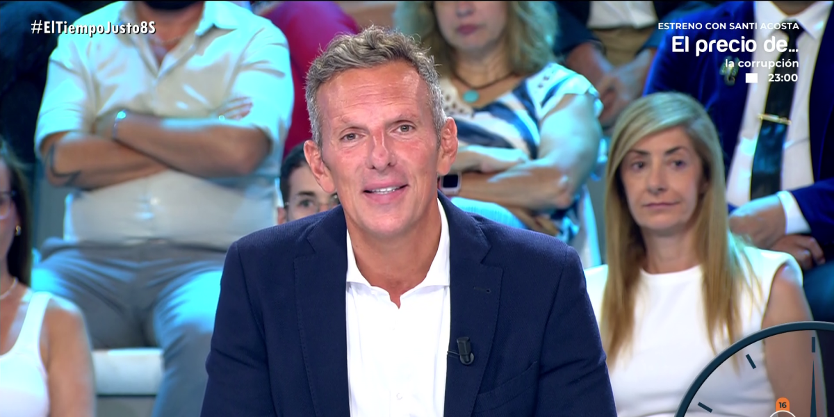 Joaquín Prat recibe un duro golpe de Telecinco dos meses después del estreno de El tiempo justo