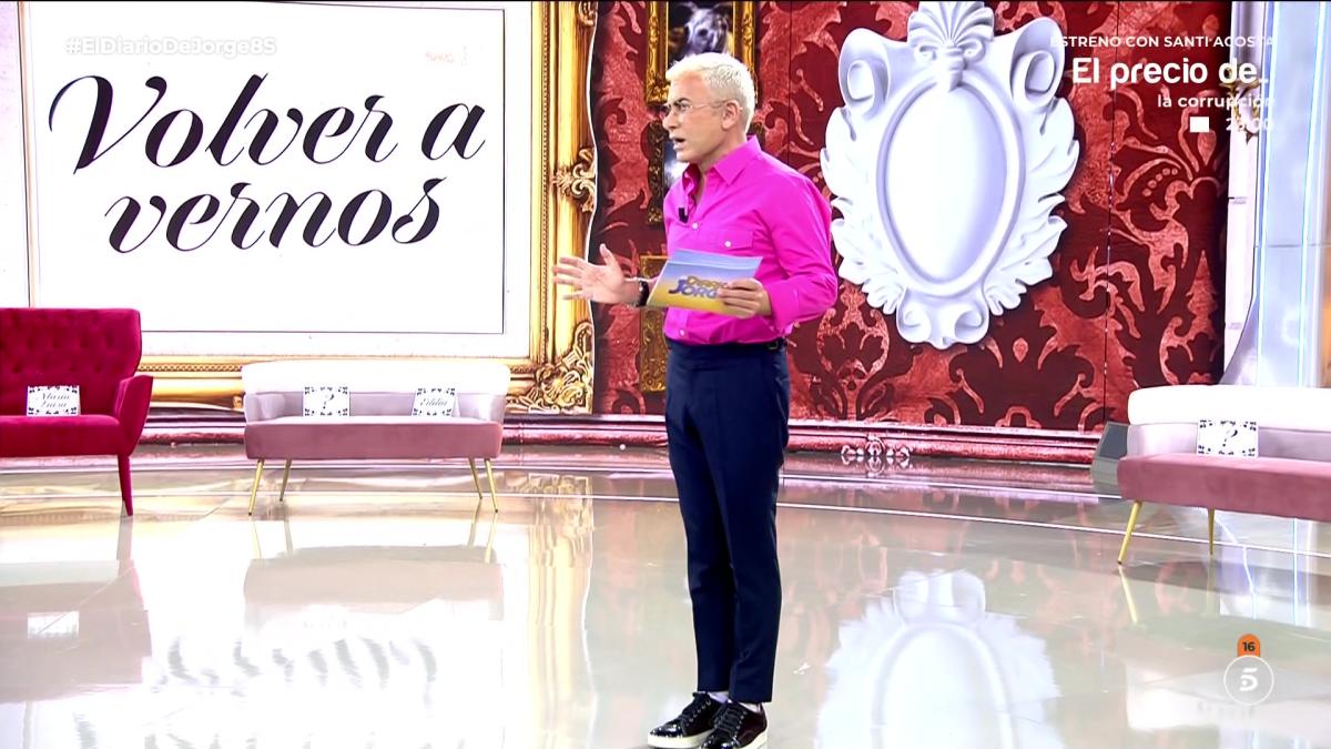 Telecinco deja muy claro el futuro de El diario de Jorge en sus tardes tras sus datos de audiencia
