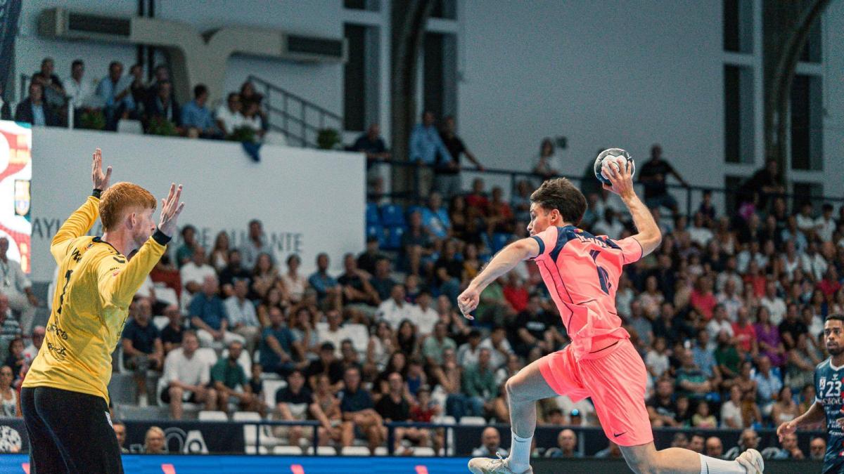 Horario, canal y dónde ver por TV el Barça - REBI Balonmano Cuenca de la Liga ASOBAL