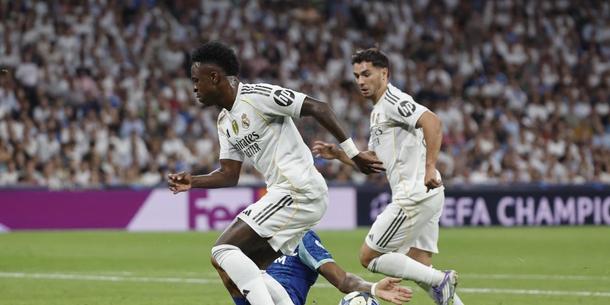 Vinícius y un nuevo rol... hasta en Champions