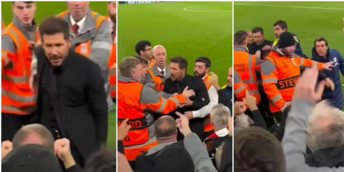 Simeone, sancionado, lo afronta con tranquilidad