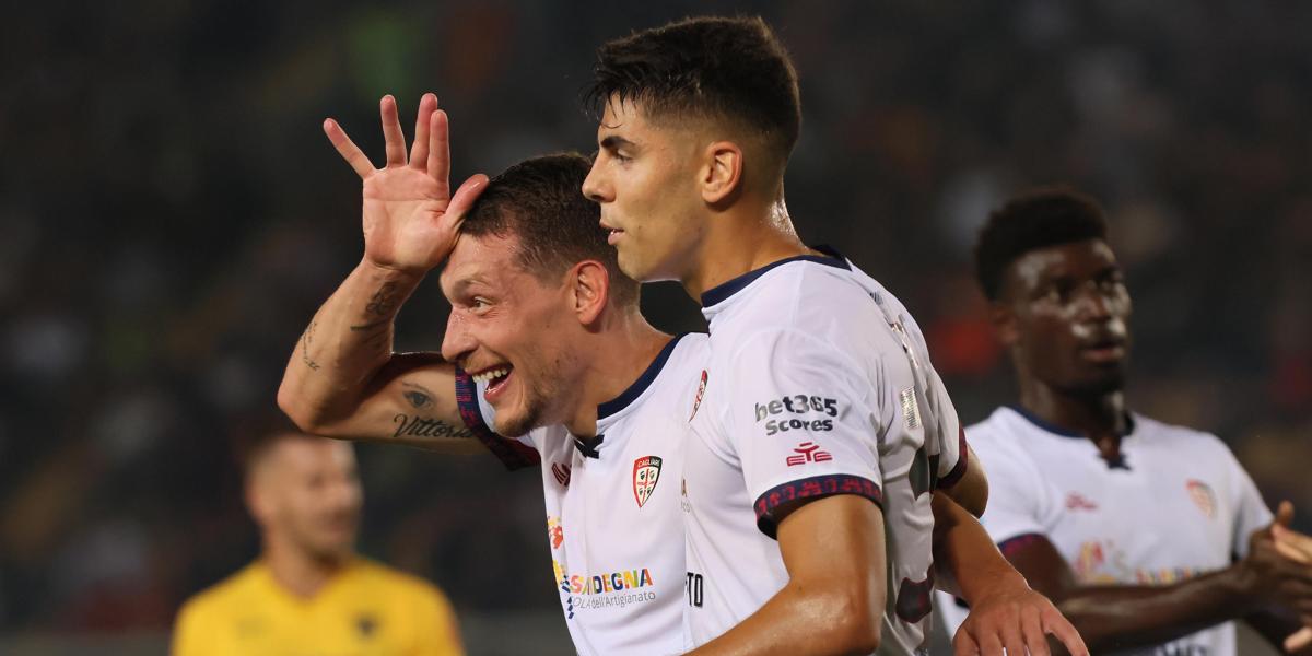 Un doblete de Belotti pone quinto al Cagliari