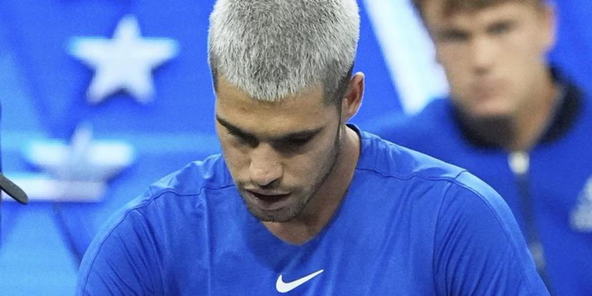 Europa necesita un milagro en la Laver Cup tras la dura derrota de Alcaraz