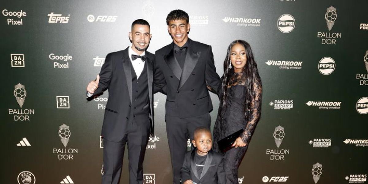 El padre de Lamine, crítico con el resultado del Balón de Oro: Aquí ha pasado algo muy raro