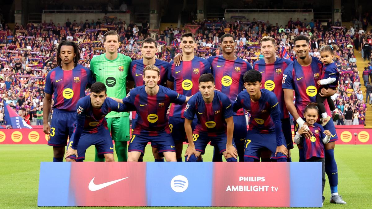 El 1x1 del Barça ante la Real Sociedad al descanso